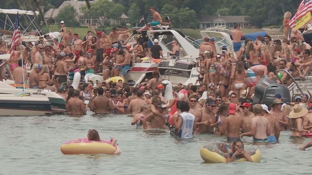 Lake minnetonka big island party can Lake minnetonka big island party
